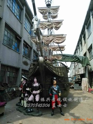 东莞市振兴塑料木船厂 高品质景观游乐船的源头生产商与批发定制服务