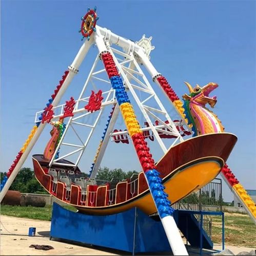 解锁欢乐新地标 新款24座海盗船，大型游乐设备厂家的匠心之作